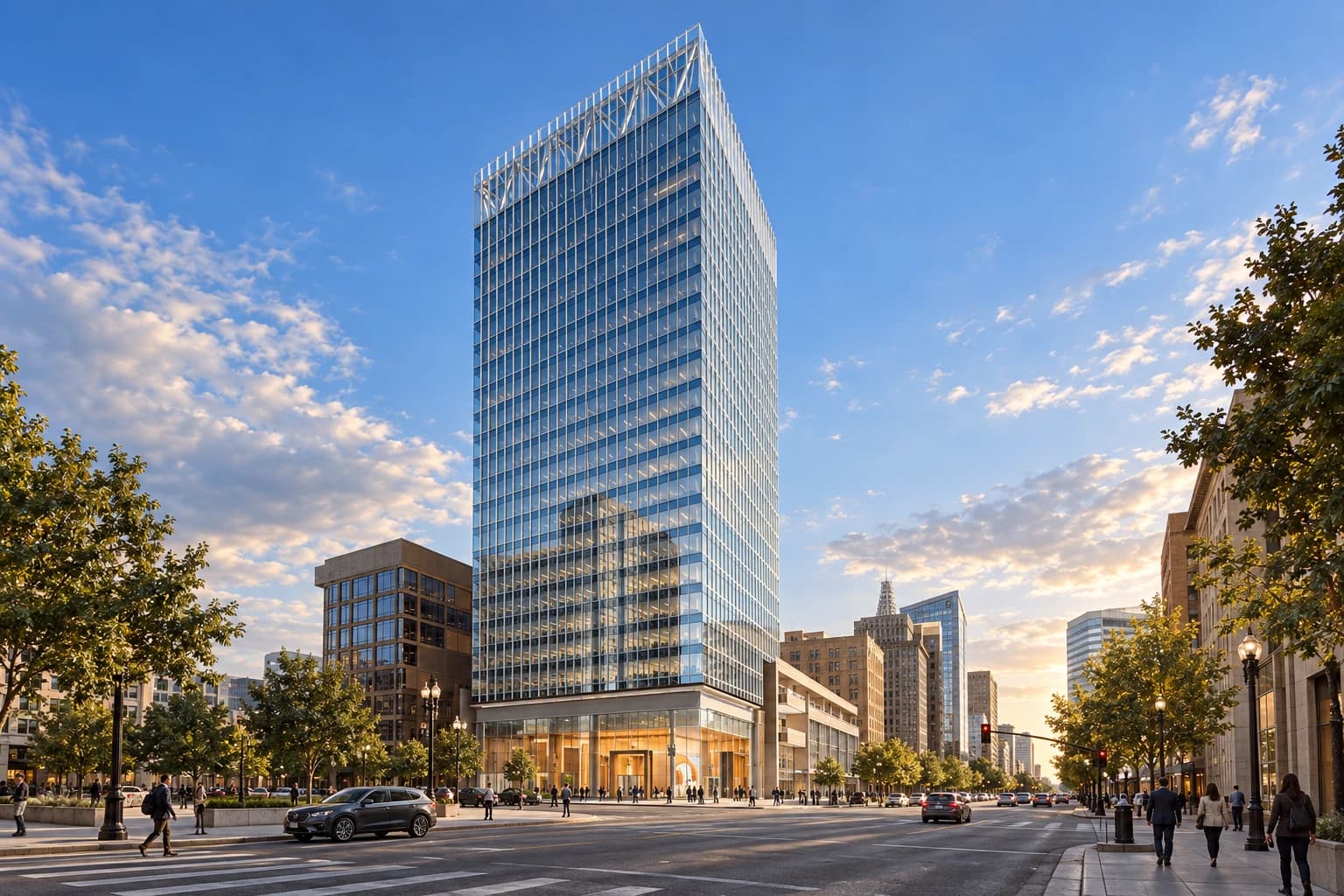 111 Main — Structural BIM for a Suspended Office Tower