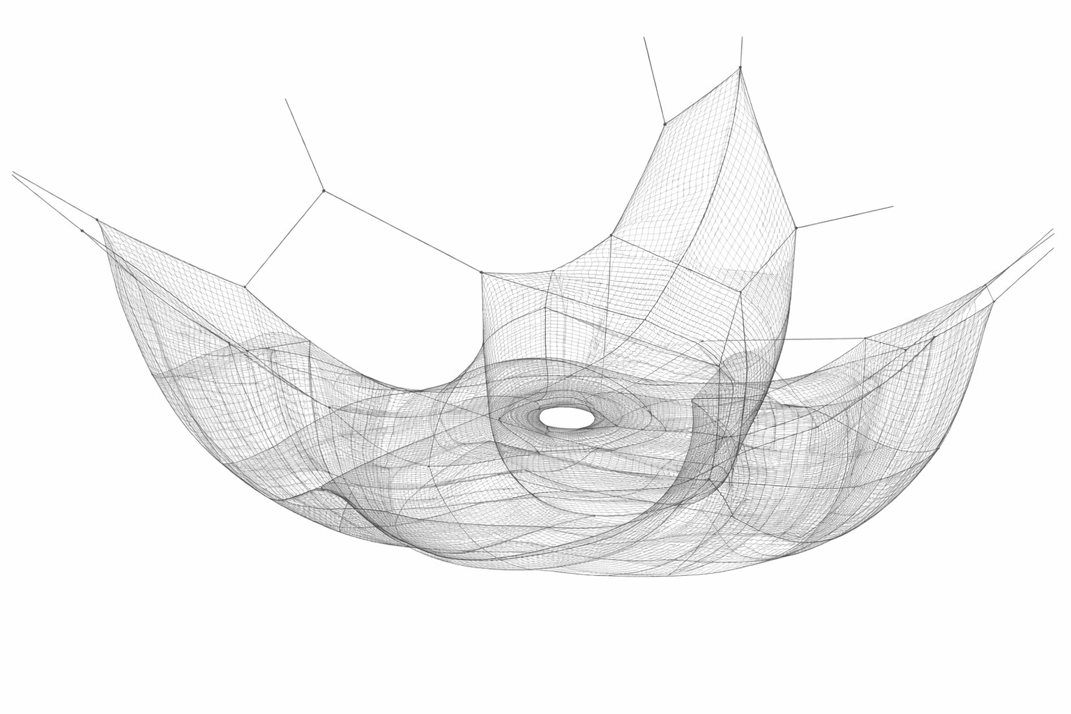Janet Echelman — Computational Sculpture Framing & Net Systems — project cover