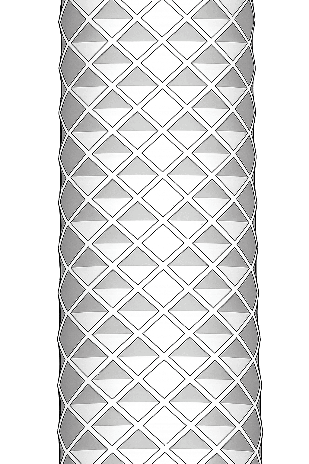 Poly International Plaza - Parametric Diagrid Study — project cover